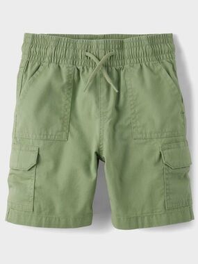 The Children’s Place Boys Pull On Cargo Shorts - Sage Green, Size 10